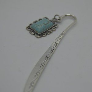 Turquoise Charm Bookmark